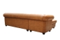 Preview: Modell " CHESTERFIELD" 3 - SITZER ECKSOFA MIT ODER OHNE BETTFUNKTION IN LEDER LOOK PREMIUM