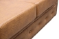 Preview: Modell " CHESTERFIELD" 3 - SITZER ECKSOFA MIT ODER OHNE BETTFUNKTION IN LEDER LOOK PREMIUM