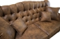 Preview: MODEL „WAYNE“ 3 SITZER SOFA IN VINTAGE WILDLEDER LOOK