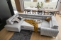 Preview: MODELL „KASSIOPEIA“ ECKSOFA MIT BETTFUNKTION IN STOFF „VELVET“ PREMIUM