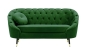 Preview: MODELL:  Mademoiselle mit Chesterfield-Steppung 2-SITZER SOFA IN SAMTSTOFF „ VELOURS “ PREMIUM