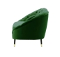 Preview: MODELL:  Mademoiselle mit Chesterfield-Steppung 2-SITZER SOFA IN SAMTSTOFF „ VELOURS “ PREMIUM