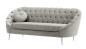 Preview: MODELL:  Mademoiselle mit Chesterfield-Steppung 2,5-SITZER SOFA IN SAMTSTOFF „ VELOURS “ PREMIUM