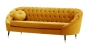 Preview: MODELL:  Mademoiselle mit Chesterfield-Steppung 3-SITZER SOFA IN SAMTSTOFF „ VELOURS “ PREMIUM