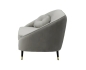 Preview: MODELL:  Mademoiselle im Puren Look 2,5-SITZER SOFA IN SAMTSTOFF „ VELOURS “ PREMIUM