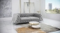 Preview: MODELL "CHESTERFIELD KING" 2 SITZER SOFA IN SAMTSTOFF PREMIUM