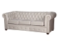 Preview: MODELL:  " CHESTERFIELD CLASSIC “  3 - SITZER SOFA IN STOFF AMORE PREMIUM *)