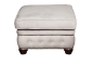 Preview: MODELL:  " CHESTERFIELD CLASSIC “  HOCKER - KLEIN ( 75 X 70 cm ) IN STOFF AMORE PREMIUM *)