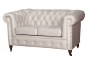 Preview: MODELL:  " CHESTERFIELD CLASSIC “  2 - SITZER SOFA IN  STOFF AMORE PREMIUM *)