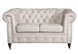 Preview: MODELL:  " CHESTERFIELD CLASSIC “  3 - SITZER SOFA IN  STOFF AMORE PREMIUM *)