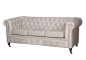 Preview: MODELL:  " CHESTERFIELD CLASSIC “  3 - SITZER SOFA IN  STOFF AMORE PREMIUM *)