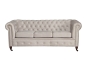 Preview: MODELL:  " CHESTERFIELD CLASSIC “  3 - SITZER SOFA IN  STOFF AMORE PREMIUM *)