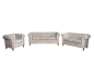 Preview: MODELL:  " CHESTERFIELD CLASSIC “  3 - SITZER SOFA IN  STOFF AMORE PREMIUM *)