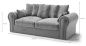 Preview: MODELL:  MR. PRESIDENT 3-SITZER SOFA IN SAMTSTOFF „ KRONOS “