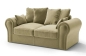 Preview: MODELL:  MR. PRESIDENT 2-SITZER SOFA IN SAMTSTOFF „ KRONOS “