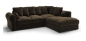 Preview: MODELL:  MR. PRESIDENT ECKSOFA IN SAMTSTOFF „ KRONOS “