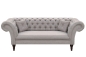 Preview: MODELL „CHESTERFIELD KNIGHTSBRIDGE“ ECKSOFA IN SAMTSTOFF VELVET PREMIUM