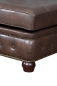 Mobile Preview: MODELL:  " CHESTERFIELD CLASSIC “  2 - SITZER SOFA IN  LEDER LOOK PREMIUM