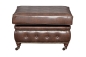 Preview: MODELL:  " CHESTERFIELD CLASSIC “  2 - SITZER SOFA IN  LEDER LOOK PREMIUM