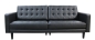 Preview: MODEL „CAPRICE“ 3 SITZER SOFA IN LEDER LOOK PREMIUM