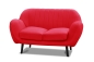 Preview: MODELL „TANGO“ 2 - SITZER SOFA IN SAMTSTOFF VELVET PREMIUM