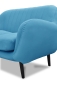 Preview: MODELL „TANGO“ 2 - SITZER SOFA IN SAMTSTOFF VELVET PREMIUM