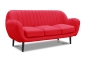 Preview: MODELL „TANGO“ 3 - SITZER SOFA IN SAMTSTOFF VELVET PREMIUM