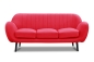 Preview: MODELL „TANGO“ 3 - SITZER SOFA IN SAMTSTOFF VELVET PREMIUM