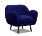 Preview: MODELL „TANGO“ SESSEL IN SAMTSTOFF VELVET PREMIUM