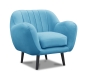 Preview: MODELL „TANGO“ SESSEL IN SAMTSTOFF VELVET PREMIUM