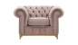 Preview: MODELL:  " CHESTERFIELD DIAMOND " SESSEL IN SAMTSTOFF „ VELOURS “ PREMIUM