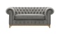 Preview: MODELL:  " CHESTERFIELD DIAMOND " 2-SITZER SOFA IN SAMTSTOFF „ VELOURS “ PREMIUM