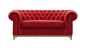 Preview: MODELL:  " CHESTERFIELD DIAMOND " 2-SITZER SOFA IN SAMTSTOFF „ VELOURS “ PREMIUM