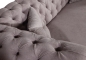 Preview: MODELL „CHESTERFIELD MANCHESTER“ ECKSOFA IN SAMTSTOFF VELVET PREMIUM