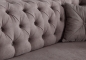 Preview: MODELL „CHESTERFIELD MANCHESTER“ ECKSOFA IN SAMTSTOFF VELVET PREMIUM