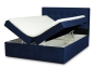 Preview: MODELL:  " QUEEN ALEXANDRA" BOXSPRINGBETT MIT TOPPER 160 x 200 & 180 x 200 & 200 x 200 cm IN SAMTSTOFF VELVET PREMIUM