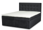 Preview: MODELL:  " QUEEN ALEXANDRA" BOXSPRINGBETT MIT TOPPER 160 x 200 & 180 x 200 & 200 x 200 cm IN SAMTSTOFF VELVET PREMIUM