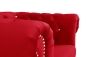 Preview: MODELL:  " CHESTERFIELD MIT KRISTALLSTEINEN “  SET: [  3 + 2 + 1 ]  IN STOFF "AMORE" PREMIUM