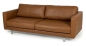 Preview: MODELL „BOSTON“ 2 - SITZER SOFA IN LEDER LOOK PREMIUM