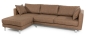 Preview: MODELL „BOSTON“ ECKSOFA IN LEDER LOOK PREMIUM