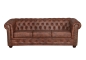 Preview: MODELL:  " CHESTERFIELD CLASSIC “  3 - SITZER SOFA IN  INDUSTRIAL STYLE LEDER LOOK PREMIUM *)