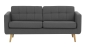 Preview: MODELL: TRIEST 3 SITZER SOFA IN SAMTSTOFF „ VELOURS “ PREMIUM