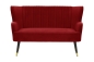 Preview: MODELL: GINA 2-SITZER SOFA IN SAMTSTOFF „ VELOURS “ PREMIUM