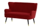 Preview: MODELL: GINA 2-SITZER SOFA IN SAMTSTOFF „ VELOURS “ PREMIUM