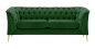 Preview: MODELL:  CHESTERFIELD MODERN ART „M“ 2-SITZER SOFA IN SAMTSTOFF „ VELOURS “ PREMIUM