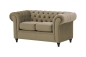 Preview: MODELL:  " CHESTERFIELD WINDSOR " 2-SITZER SOFA IN SAMTSTOFF „ VELOURS “ PREMIUM