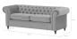 Preview: MODELL:  " CHESTERFIELD WINDSOR “ 3-SITZER SOFA IN VINTAGE BRAUN WILDLEDER LOOK PREMIUM