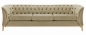 Preview: MODELL:  CHESTERFIELD MODERN ART „W“ 3-SITZER SOFA IN SAMTSTOFF „ VELOURS “ PREMIUM