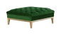 Preview: MODELL:  CHESTERFIELD MODERN ART „W“ HOCKER SOFA IN SAMTSTOFF „ VELOURS “ PREMIUM