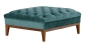 Preview: MODELL:  CHESTERFIELD MODERN ART „W“ HOCKER SOFA IN SAMTSTOFF „ VELOURS “ PREMIUM